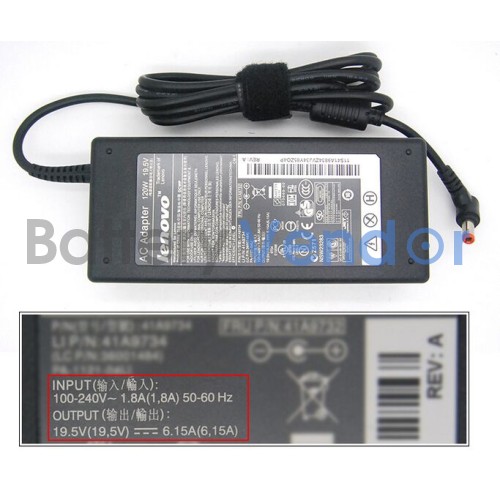 120W Lenovo V570 1066-AZU AC Adapter Charger Power Supply