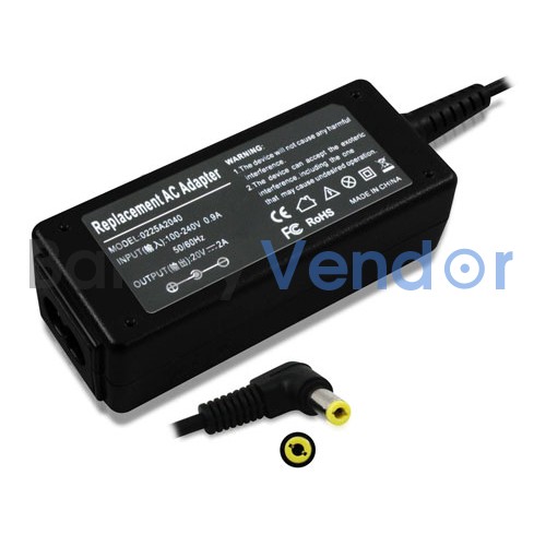 40W MSI Wind U123-004US U123-019US AC Adapter Charger +Power Cord