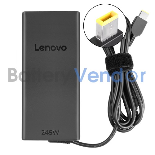 Slim GaN 245w Lenovo Legion 5 15 RTX 5070 Charger Genuine
