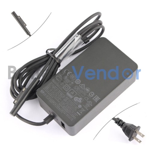 65W Surface pro X Charger power cord