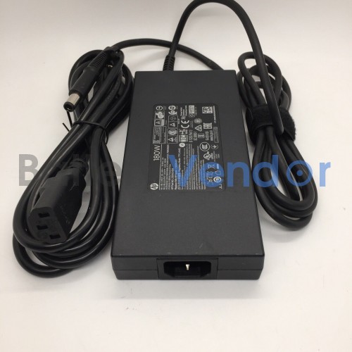 Slim 180W HP TPC-AA501 TPC-BA521 AC Adapter Charger +Power Cord