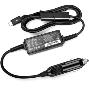 65W USB-C DC Travel Adapter Lenovo 500e Chromebook Gen 3 82JC