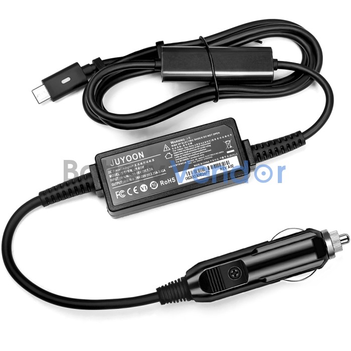 65W USB-C DC Travel Adapter Dell Latitude 3120 2-in-1