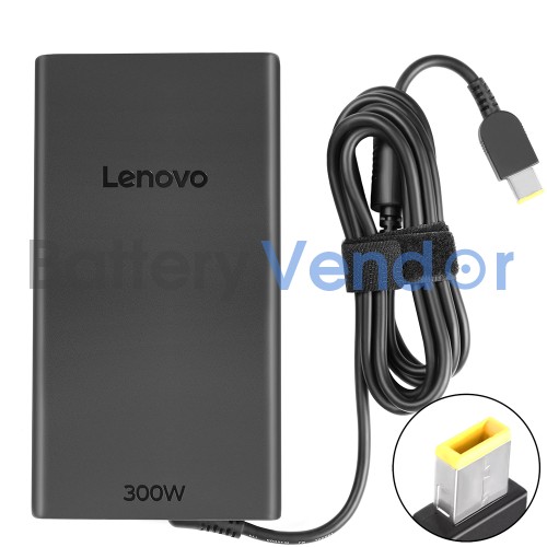 slim 300w Lenovo Yoga AIO 9i F0HH Gan Charger Genuine