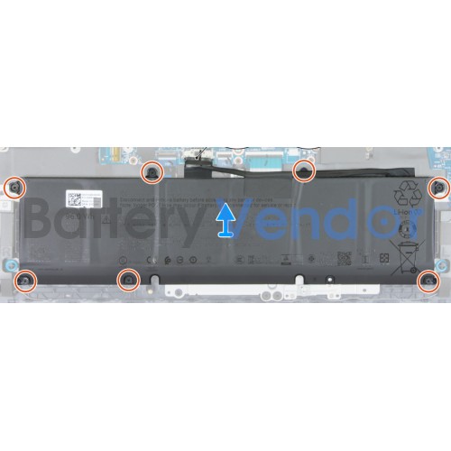 Alienware 16 Area-51 AA16250 battery 11.7V 96Wh