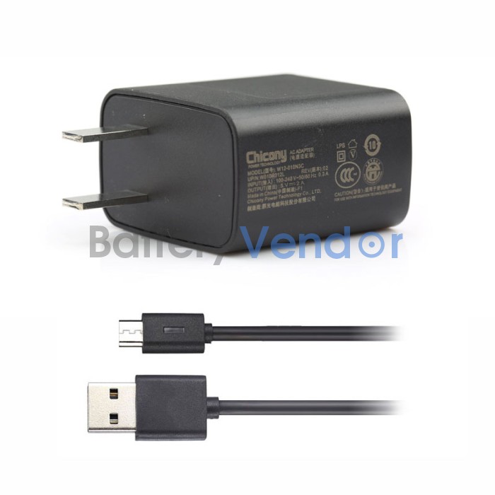 USB-C Charger & Cable For Remarkable 2 & ONN Tablets - 5FT Power Adapter With Fast Charging (5V/2A)