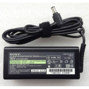 64W Sony PCGA-AC5E PCGA-AC16V AC Adapter Charger +Power Cord
