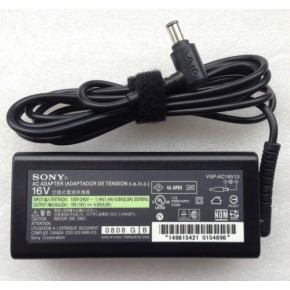 64W Sony VGP-AC16V7 VGP-AC16V8 AC Adapter Charger +Power Cord