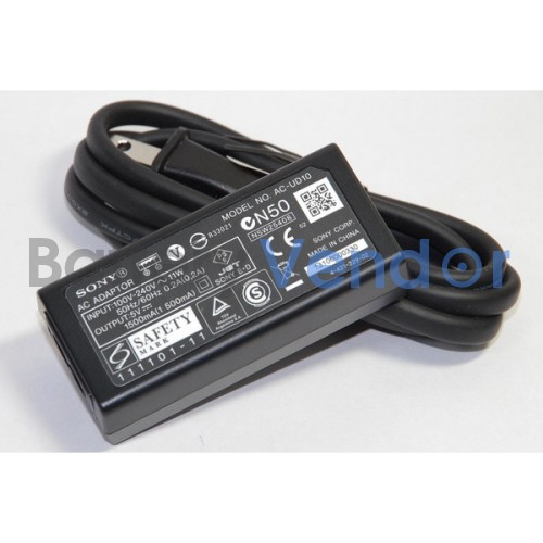 5V 1.5A Sony DSC-TX100V DSC-TX10 AC Adapter Charger +Power Cord