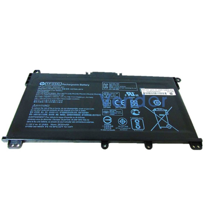 Hp Pavilion 15 Cc000 15 Cc100 15 Cc500 15 Cc600 15 Cc700 Notebook Laptop Rechargeable Battery