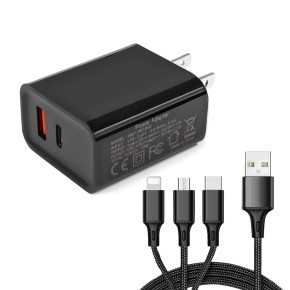 Gateway 10” Tablet GWAT10-1 charger PD QC 3.0 + 3 in 1 usb-c cable